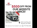 Get 500 off the website price for any car you like at Gravity Autos Marietta
