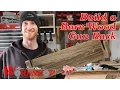 DIY Gun Rack Made from Reclaimed Barn Wood
