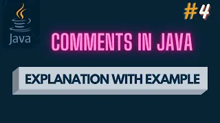 Comments in java Types of comments in java Full explanation with example