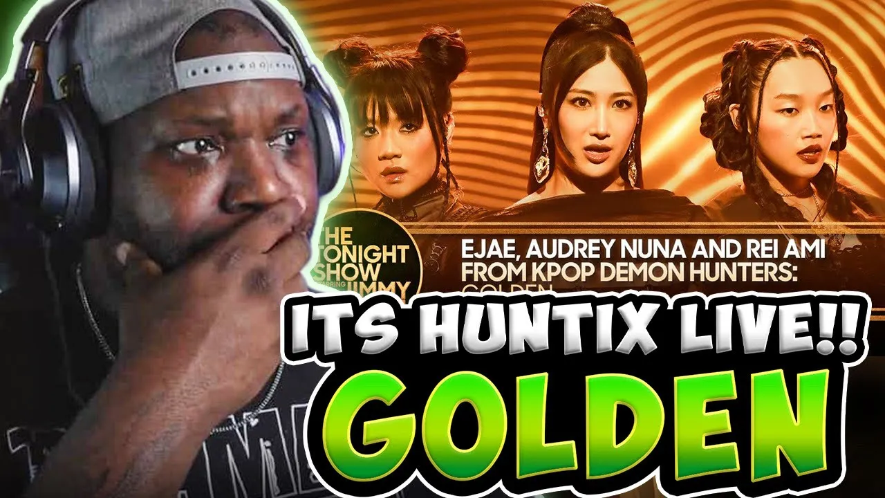 Vocalist Reacts - EJAE, Audrey Nuna and Rei Ami from KPop Demon Hunters: Golden | The Tonight Show