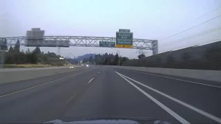 Interstate 5 Southbound thru Oregon Turner Albany Eugene