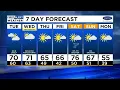 A Round of Rain Tuesday and Then Wednesday Is First Alert Weather Day