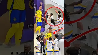 شاهد فرحة الاطفال مع كريستيانو رونالدو    تواضع رونالدو مع الاطفال وفرحتهم معه                    دندنها