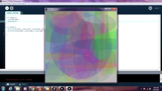 Simple processing generative Art Drawing 2
