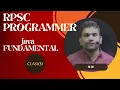CLASS 3 -JAVA FUNDAMENTALIIRPSC PROGRMMERIIRK SIR