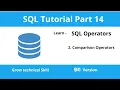 SQL Operators SQL Comparison Operator With Practical Example In Hindi Part - 14