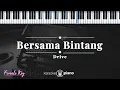 Download Lagu Bersama Bintang - Drive | KARAOKE PIANO - FEMALE KEY