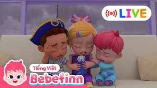 LIVE🔴 Halloween đến rồi!👻🎃|Quái vật đáng sợ|Hoạt hình 3D|Bebefinn Tiếng Việt - Nhạc thiếu nhi
