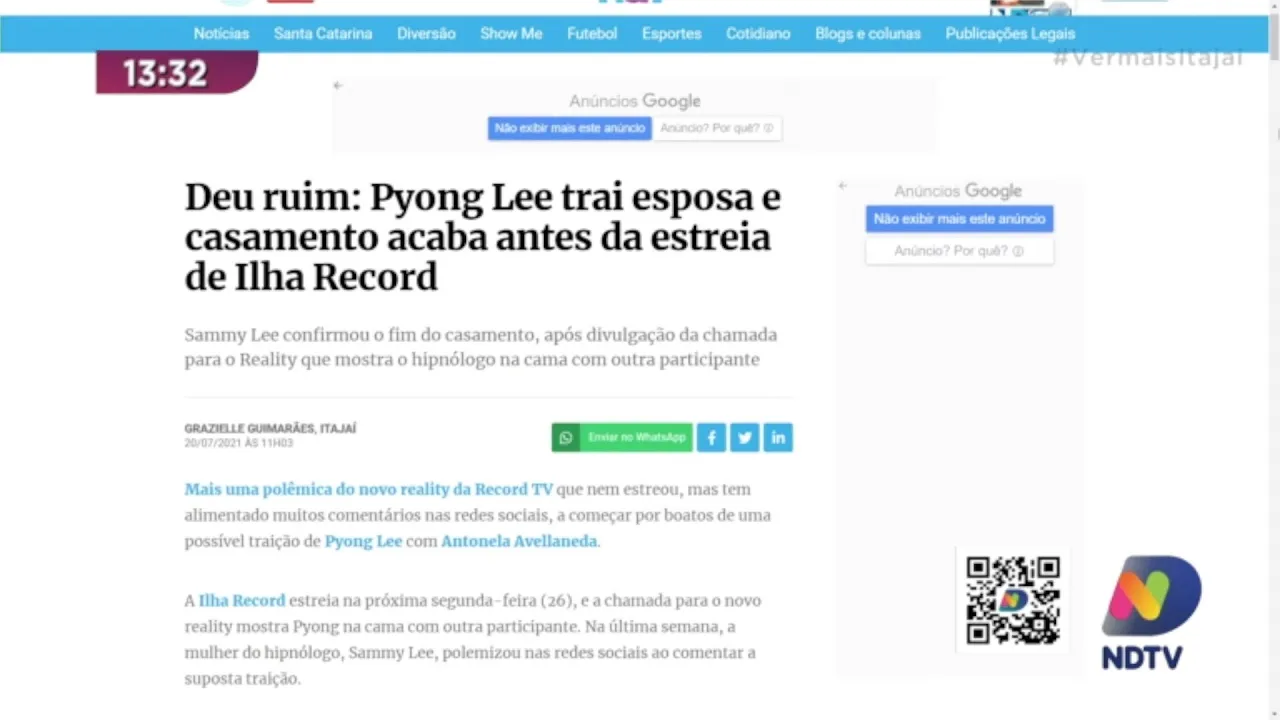 As polêmicas no casamento de Pyong Lee, e Neymar comprou duas coberturas de luxo em Itapema