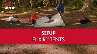 MSR Elixir Tent Setup Guide