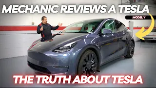 Mechanic Reviews a Tesla Model Y The TRUTH About Tesla