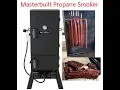 Masterbuilt Propane Smoker Review - Cooking