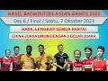 2022 Asian Games Badminton Final Results │ Day 6 │ China Wins 3 Titles │