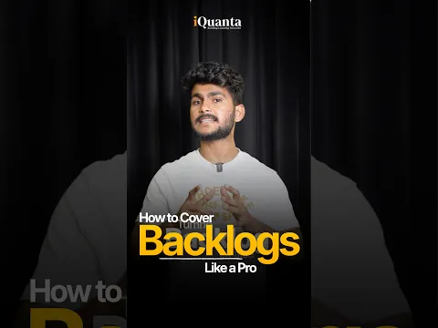 How to Cover Backlogs Like a Pro🔥 | JEE Mains 2027