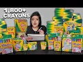 Using ALL Crayola Crayon Products On A SINGLE Drawing