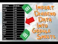 How to Import Dividend Data into Google Sheets in 2024 Live Dividend Tracking