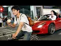 Lagu Poor boy who can't pay tuition raced past school beauty’s supercar on bike,stole her heart,fate flip