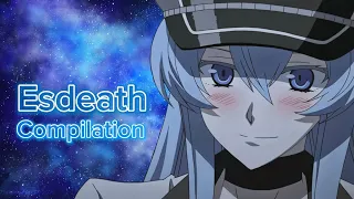 Esdeath raw clips akame ga kill