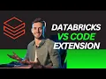 Databricks VS code extension