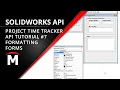 Project Time Tracker - Formatting Forms