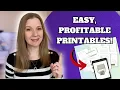 Unlock the Secret to Amazing PROFITABLE Printables with No Experience