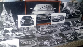 my best drawings of cars ivanov semyon isp 2015