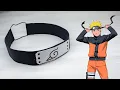 Craft Your Own NARUTO HEADBAND - A Guide to Making a Paper Headband