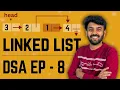 Coding Linked List Data Structures Ep-8 DS Mastery code io - Tamil