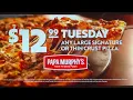 Papa Murphy s pizza NEWEST TV commercial 12 99 Tuesday deal