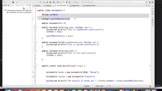 Java Constructors Part 2 Constructor Overloading Custom Arguments Primitive Wrapper Types