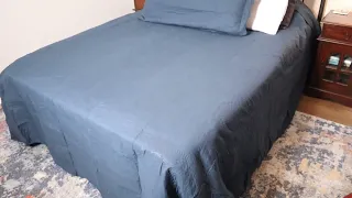 OFIXI 128 x120 Oversized King Size Quilt Set Review 5-Piece Ultrasonic Reversible Bedding