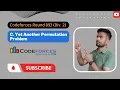 C Yet Another Permutation Problem Codeforces Round 893 Div 2 CP By Aman Babu