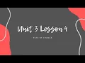 Algebra 1 Unit 3 Lesson 4 Rate of Change