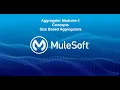 Aggregators Concept - 1 SizeBased Aggregators Mule Mule 4 Mule 4 3 0 Anypoint Studio 7 7