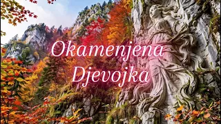 OKAMENJENA DJEVOJKA -  STIJENA u obliku djevojke na HUMU, iznad Lugova u Federaciji BiH !