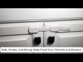 Protect Your Kids With These Easy No-Drill Baby Proof Cabinet Locks