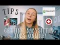 How to Get Nanny Babysitting Jobs Online Care com