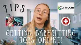 How to Get Nanny Babysitting Jobs Online Care com
