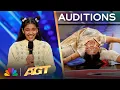 Download Lagu Shy Girl Arshiya FREAKS OUT The Judges! | Auditions | AGT 2024