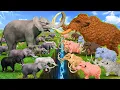 Download Lagu Zombie Mammoth Vs Woolly Mammoth Fight to save Giant Elephant Animal Mammoth War