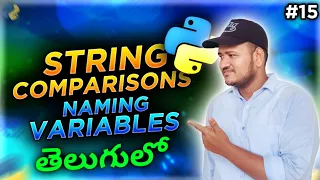 Python String Comparisons and Variable Naming in Telugu Srk Codes