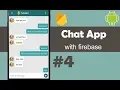 Chat App with Firebase Part 4 - TabLayout and ViewPager with Fragments
