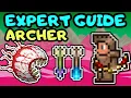Beginner Archer and Bow Progression Guide Terraria Expert Mode Guided Tutorial 1 4 2024