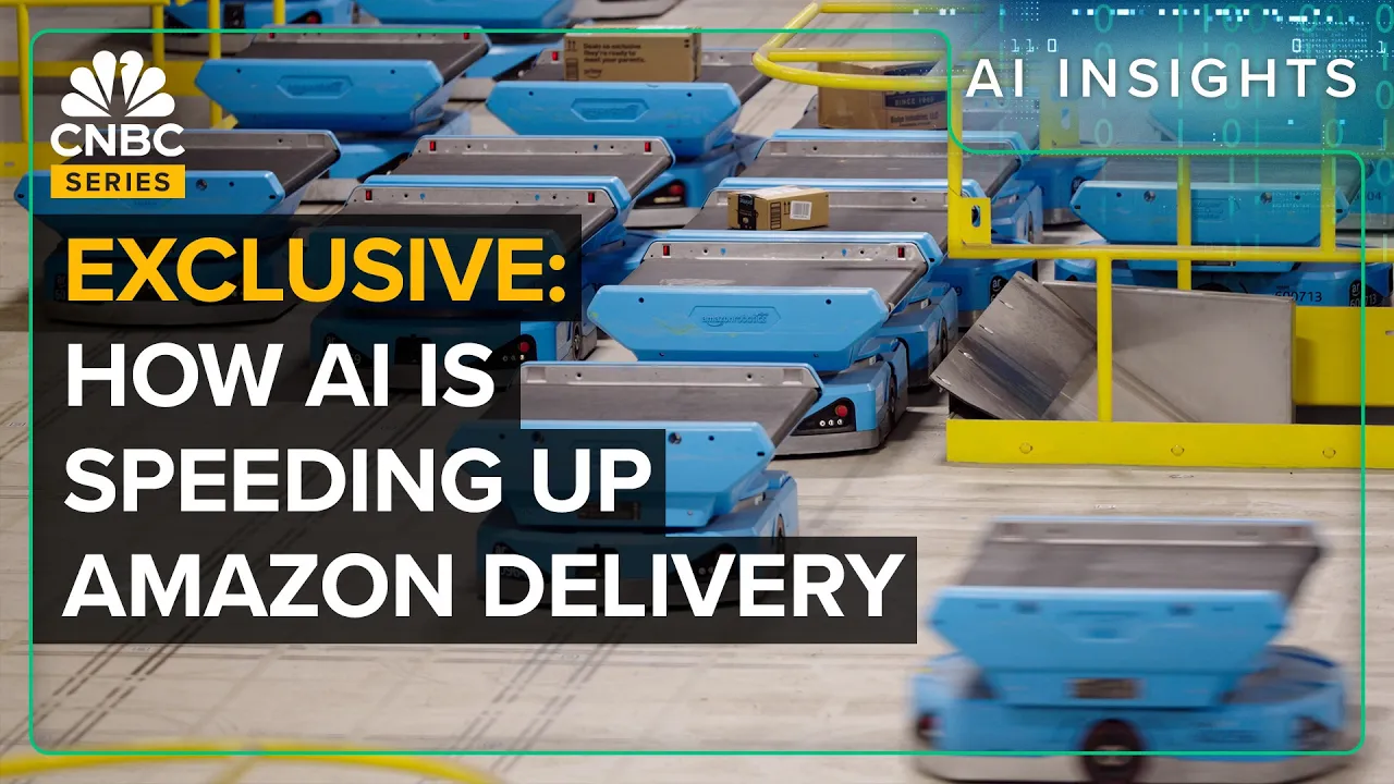 Outline Video How Amazon Is Delivering Packages Faster With The Help Of Generative AI