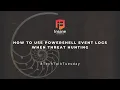 How to Use PowerShell Event Logs When Threat Hunting or Detecting Cybersecurity Threats