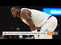 NBA coach player arrested in gambling investigation