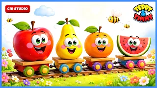 Fruits Name – Strawberry Watermelon | Learning Healthy Food Names | Kids Songs | Preschool Education
