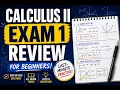 Can a Calculus 2 Beginner Pass Exam 1 Last-Minute Review
