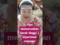 Lagu Pijat menurunkan darah tinggi | hipertensi massage