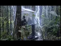 Download Lagu CAMPING HUJAN DERAS - MEMBANGUN RUMAH POHON SEDERHANA DI TENGAH HUTAN